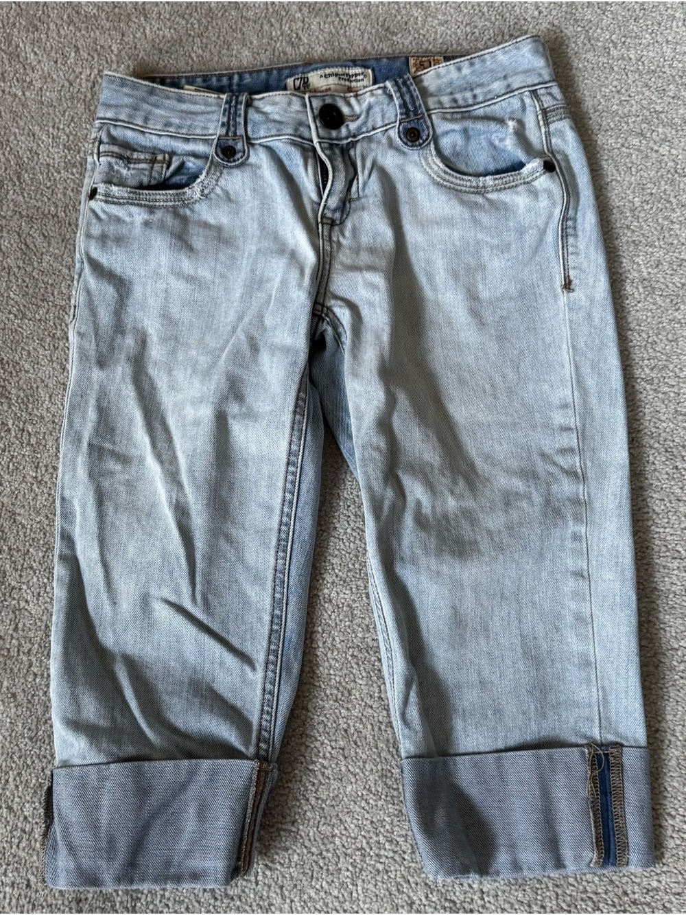 Vintage Size 1 Capri Jeans